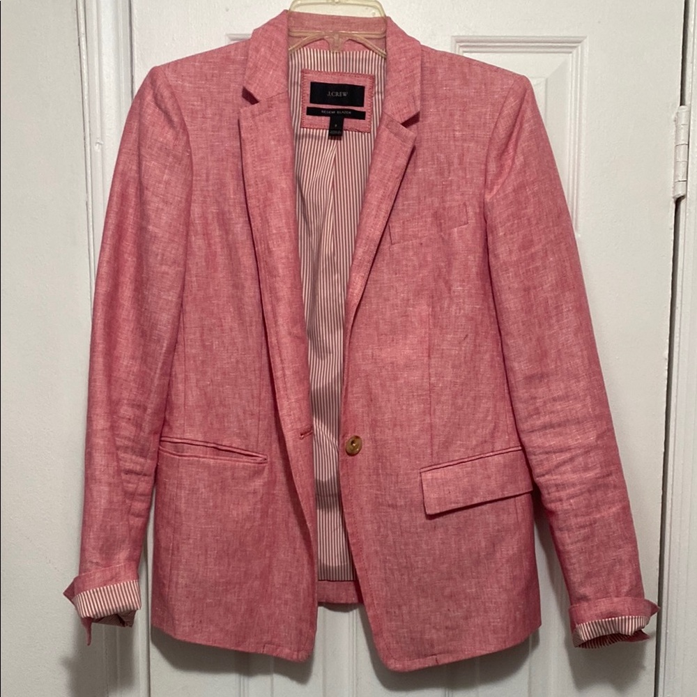 J.Crew Pink Blazer